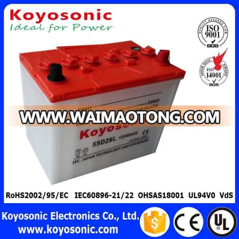 Battery From Car 12V Car Battery High Quality Car Battery 60ah